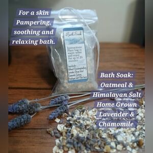 Set of 10 Soothing Bath Soaks HAND CRAFTED